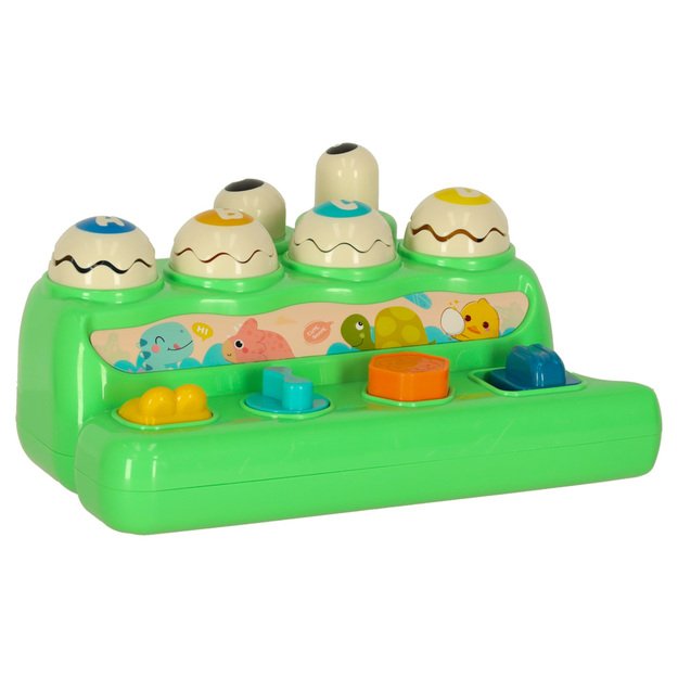 Perforavimo žaidimas vikrumas perforatorius dinozauras pop-up gyvūnai 1