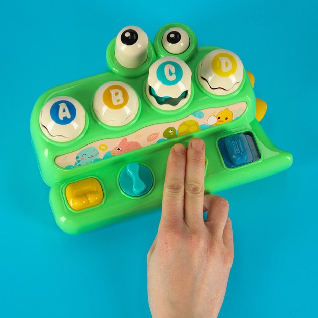 Perforavimo žaidimas vikrumas perforatorius dinozauras pop-up gyvūnai 10