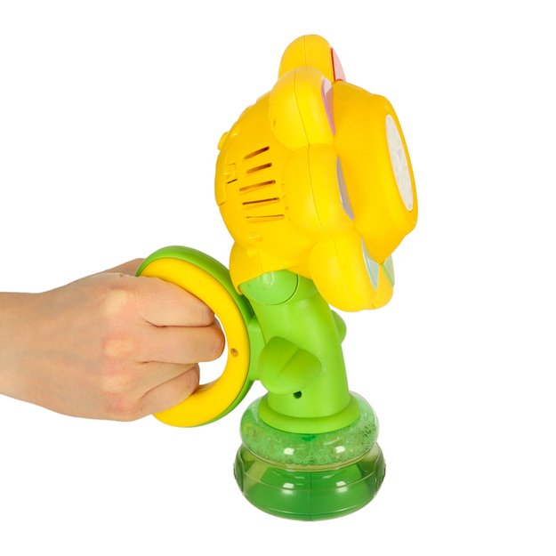 Muilo burbulų mašina automatinis gėlių generatorius burbulų muzikos šviesa 7