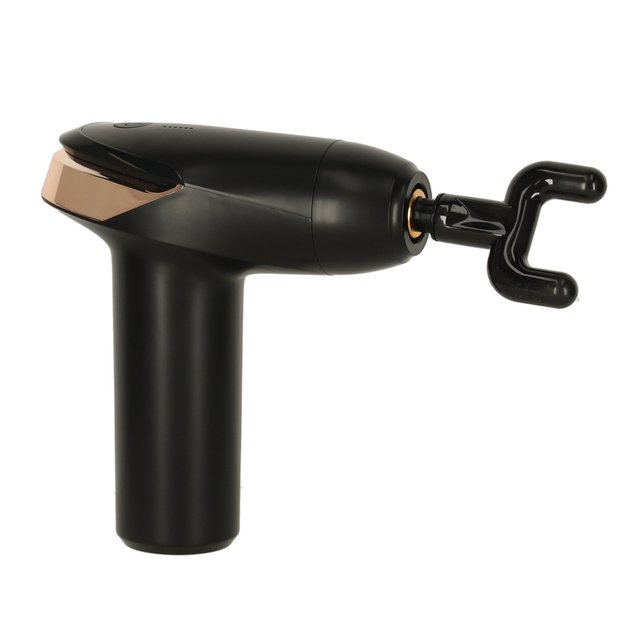 Mini LED nugaros kūno masažuoklis masažo pistoletas 6in1 4