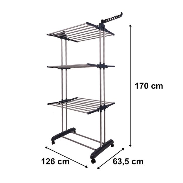 Built-in clothes dryer (3 shelves)