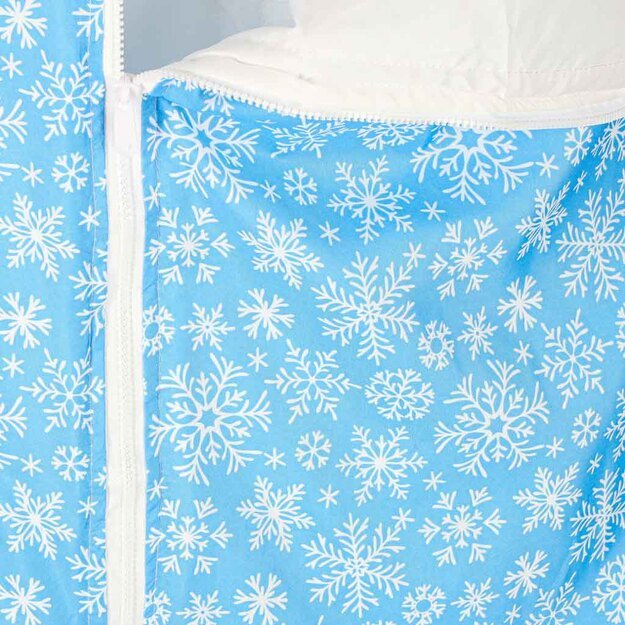 Vaikiškas miegmaišis turistinė pagalvė 2in1 135x50cm mėlyna 8