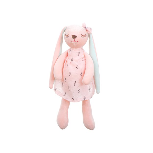 Plush rabbit pink 35cm