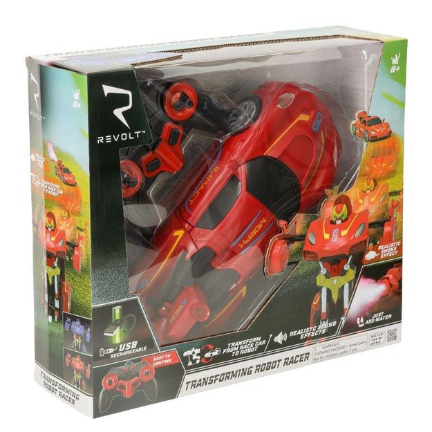 Transformerio robotas lenktyninis automobilis Revolt TRANSFORMING ROBOT RACER