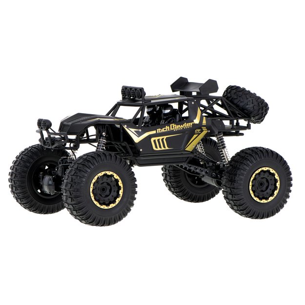 RC automobilis Rock Crawler 2.4GHz 1:8 51cm juodas