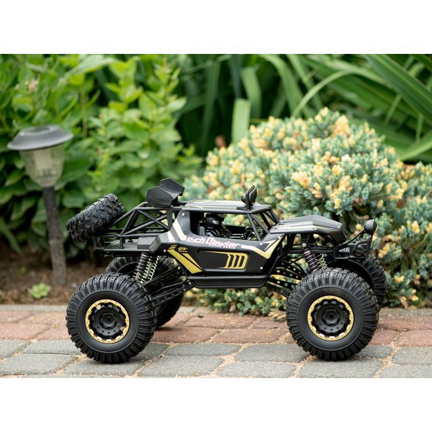 RC automobilis Rock Crawler 2.4GHz 1:8 51cm juodas