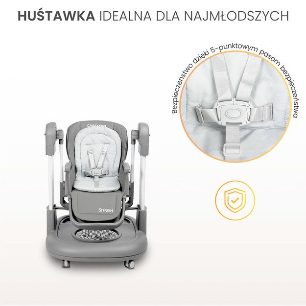 FEEDING CHAIR SITRON BEIGE 23