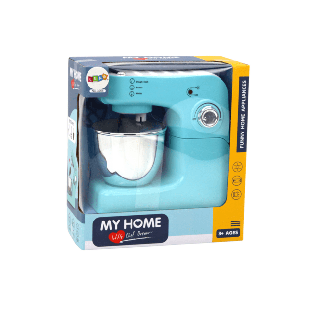 Toy Planetary Kitchen Robot 3 Tips Turquoise 2