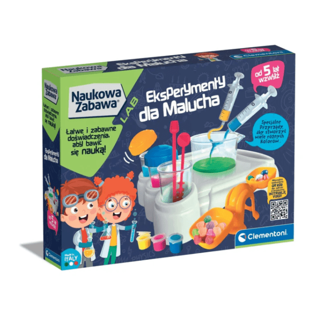 Science & Play Experiments for Little Scientists Clementoni 50895