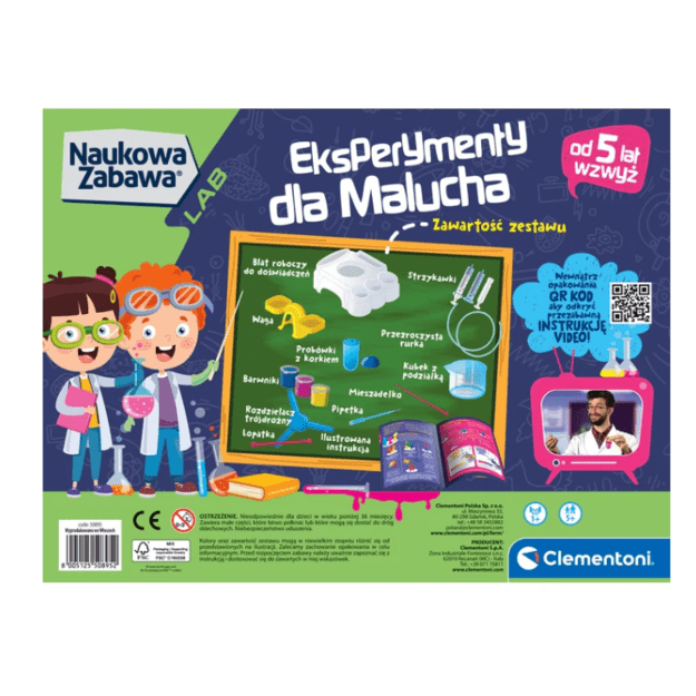 Science & Play Experiments for Little Scientists Clementoni 50895 3