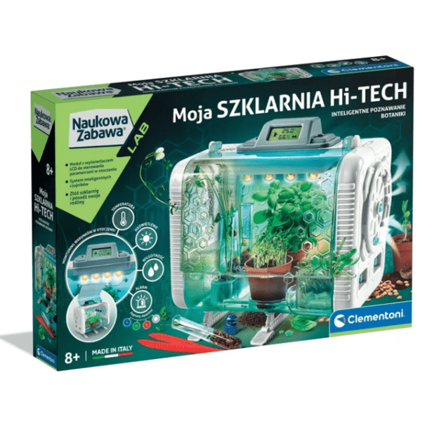 Scientific Fun HI-TECH Greenhouse Lab: Botanical Experiments Clementoni 50915