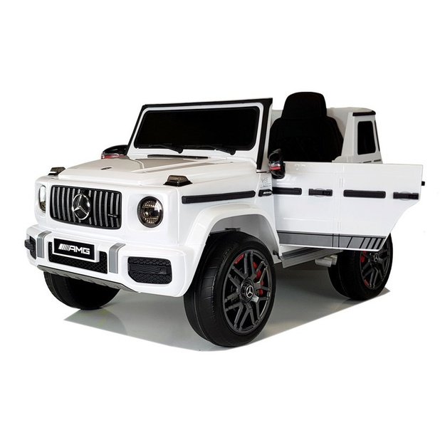 Electric Ride-On Car Mercedes G63 White 1