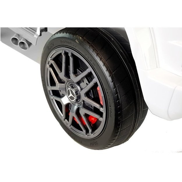 Electric Ride-On Car Mercedes G63 White 2