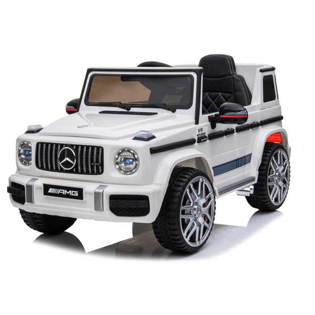 Electric Ride-On Car Mercedes G63 White 5