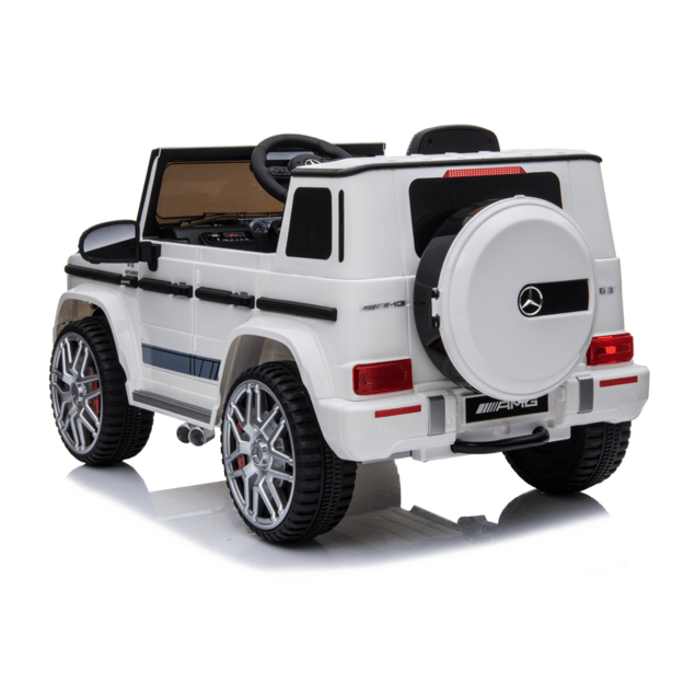 Electric Ride-On Car Mercedes G63 White 7