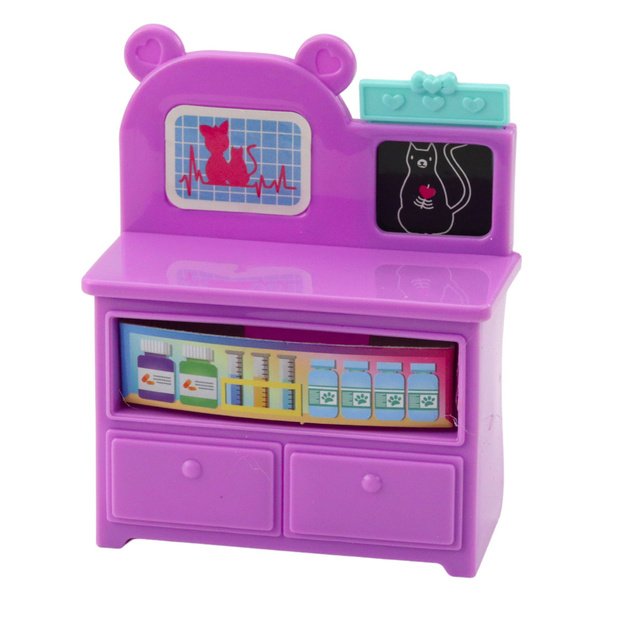 VETERINARĖ MINI LĖLĖ SU GYVŪNŲ GYDYMO RINKINIU 3