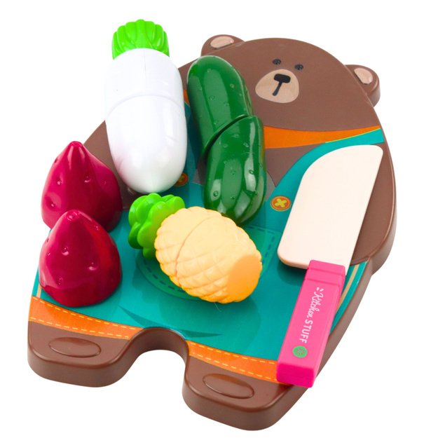 Vegetable Chopping Set Board Knife Educational Accessories For Children 1