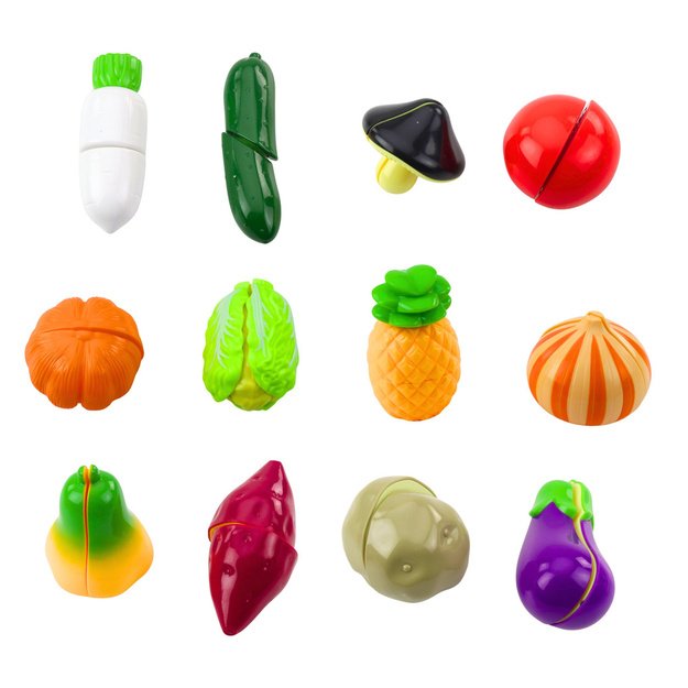 Vegetable Chopping Set Board Knife Educational Accessories For Children 3