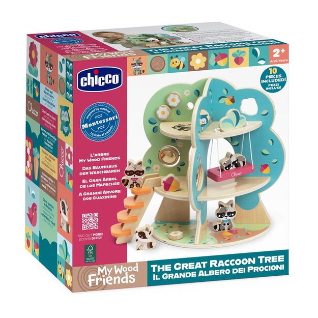 177639 WOODEN RACCOON HOUSE 6