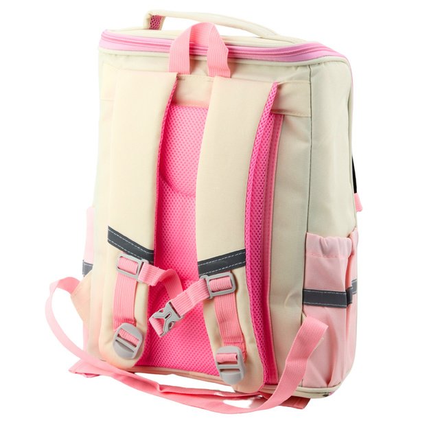 School Backpack With Rabbit Chest Strap Pastel 21L 1