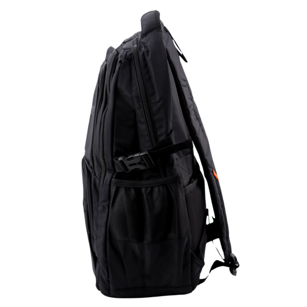 Functional City Backpack 9 Pockets Black 35L 48cm 1