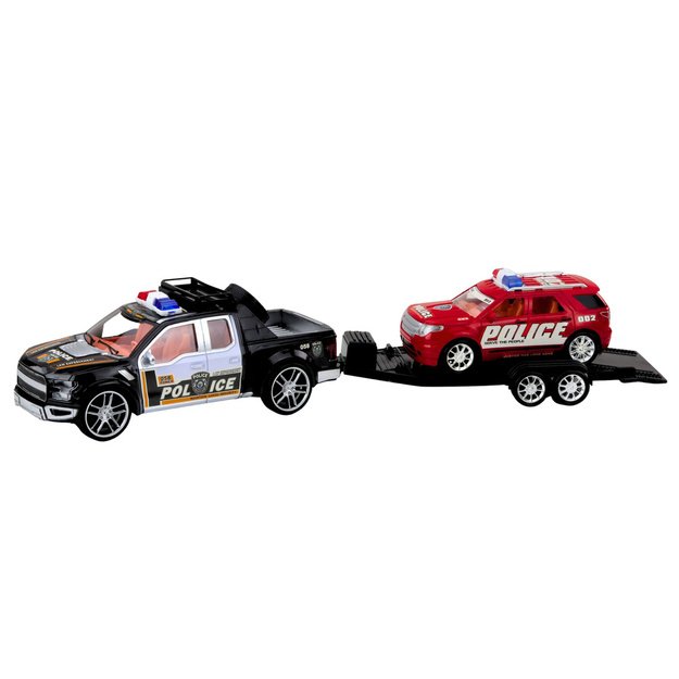Off-Road Police Car Set with Tow Truck and Patrol Car 1