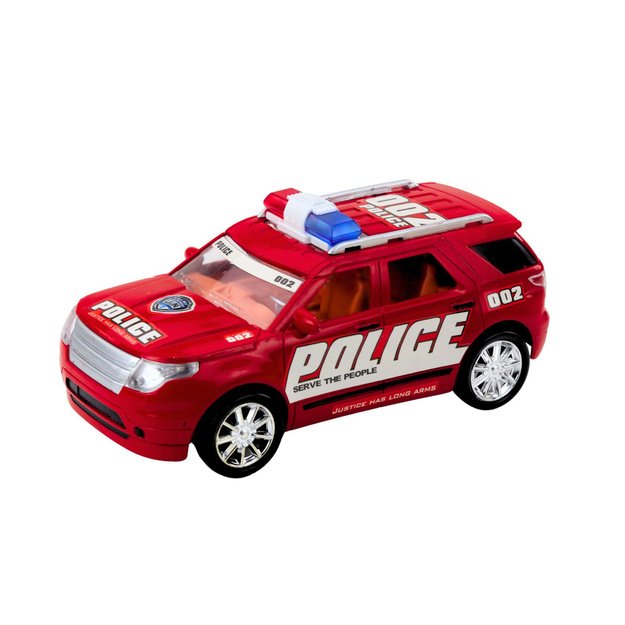 Off-Road Police Car Set with Tow Truck and Patrol Car 3