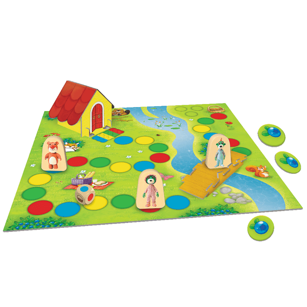 Moja pierwsza gra Na Jagody Bobaski i Miś Trefl 02063 1