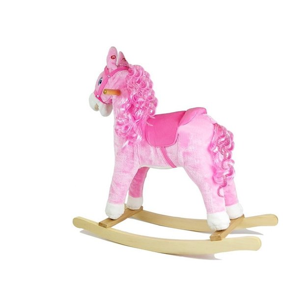 Rocking Horse 74cm Pink