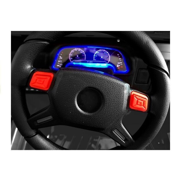 "Jeep HP012" elektrinis pasivažinėjimo automobilis - juodas 13