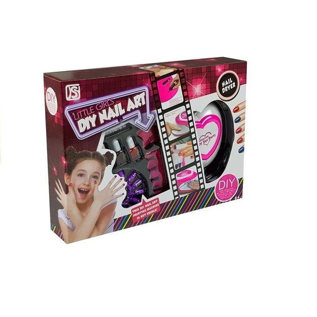 Children s Nail Polish Set + Nail Lamp