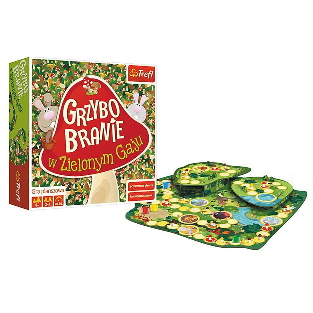 Board Game Mushroom Picking in the Green Grove Trefl 00988