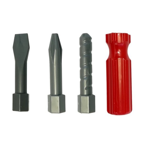 Didelis dirbtuvių rinkinys, išplečiamas dėkle 18