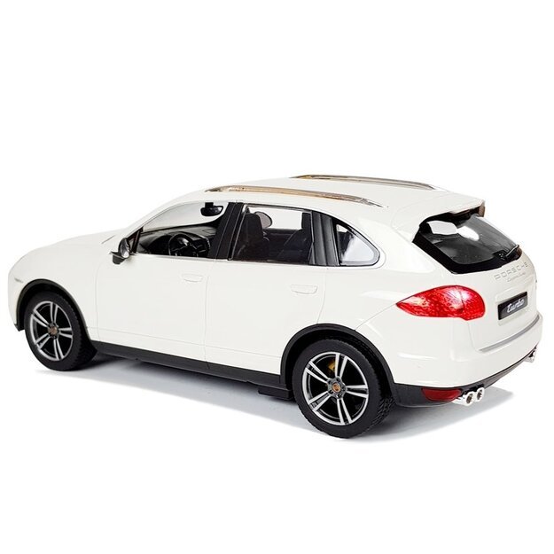 Car R/C Porsche Cayenne Turbo Rastar 1:14 White