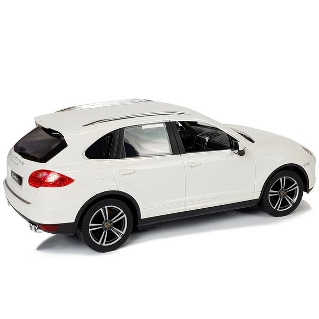 Car R/C Porsche Cayenne Turbo Rastar 1:14 White