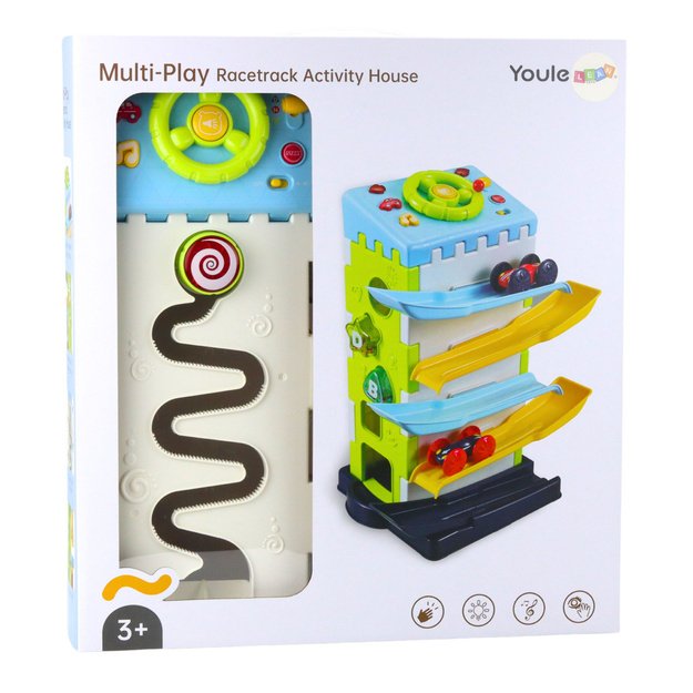 Mokomasis blokų kalnelis su automobilių rūšiuotuvu 14