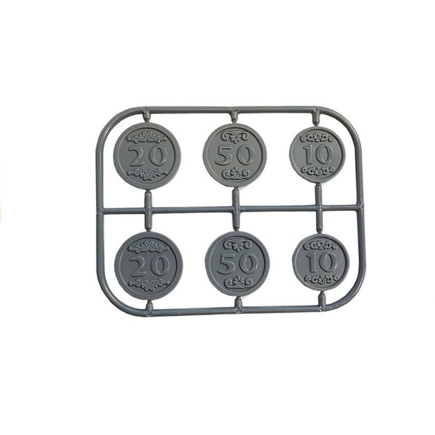 Children s cash register Blue with a basket 4