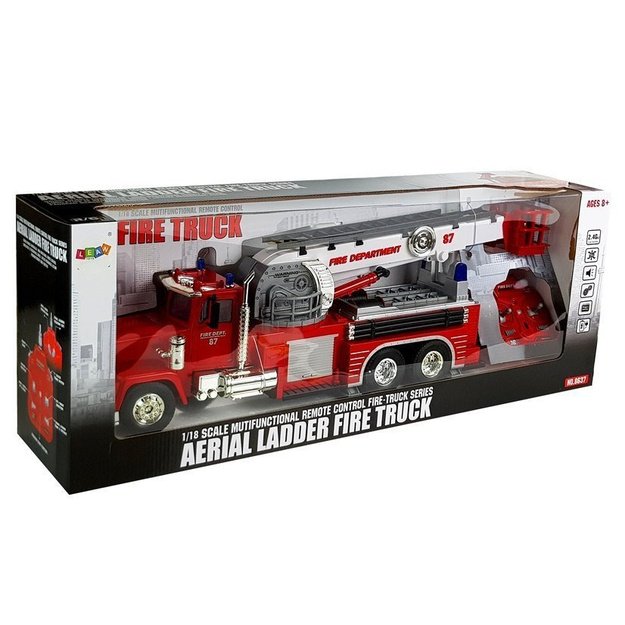 Firetruck Extendable Rotary Ladder R / C Sound Light Siren