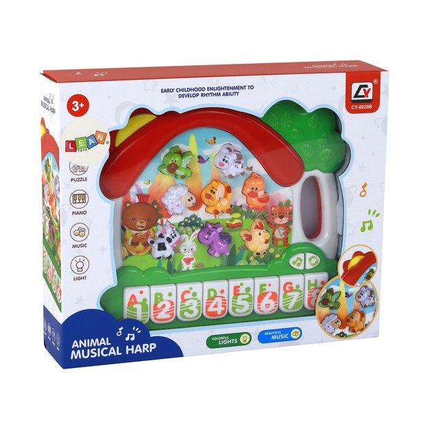 Organ Piano Animals for Learning English Educational Panel 3