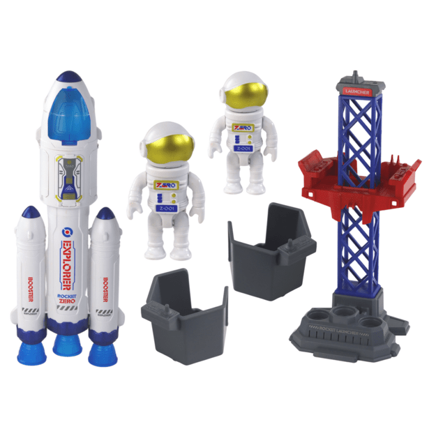 Space Mission Rocket Zero Space Rocket Astronauts 1