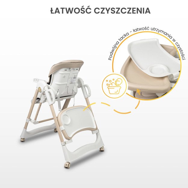 FEEDING CHAIR NESTO GREY 24