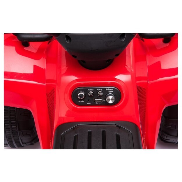 Elektrinis keturratis JS320 Raudona 19