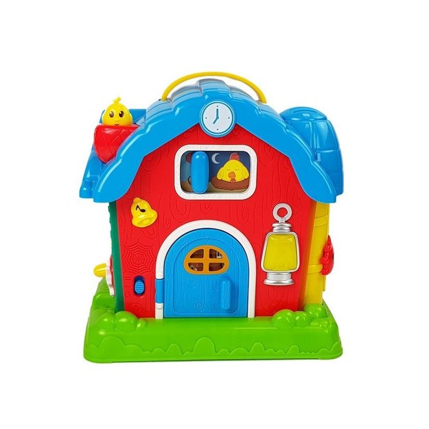 Muzikinis tvartas Gyvūnai Ūkio garsai Muzika Raudona 1