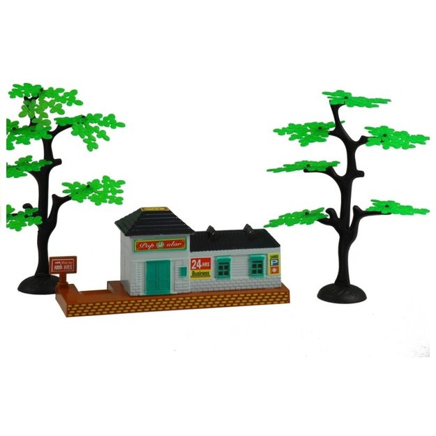 GELEŽINKELIO RINKINYS RAIL KING SU DŪMAIS – REALISTINIS ŽAISLINIS LOKOMOTYVAS 5