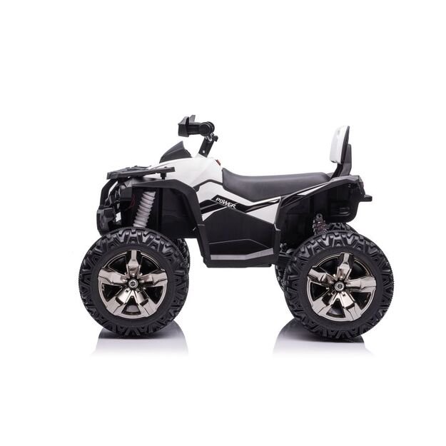 Elektrinis pasivažinėjimas keturračiu QLS-3288 White 1