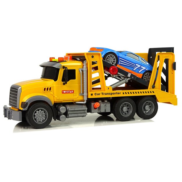 Transporteris Sunkvežimis Sunkvežimis Pagalba Rampa Skamba Žibintai 2