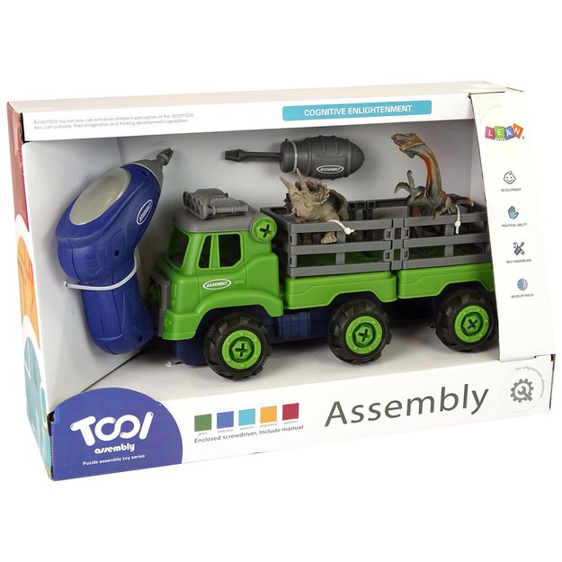 Sunkvežimių transportas Dinozaurai Atsuktuvas 12