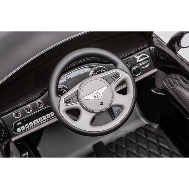 Akumuliatoriaus automobilis "Bentley Mulsanne Black 7