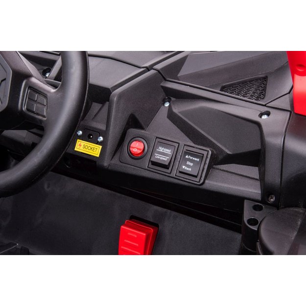Vaikiška elektrinė mašinėlė  YSA036 Red 4x4 9