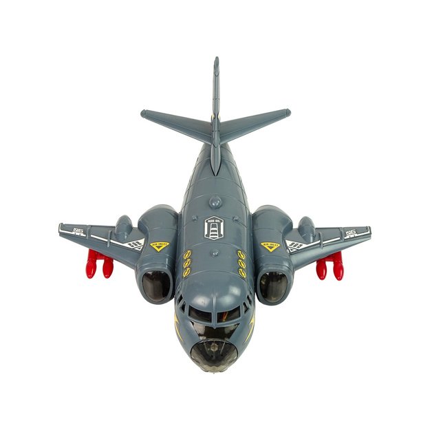 Karinis transporto lėktuvas su šviesos ir garso efektais 3